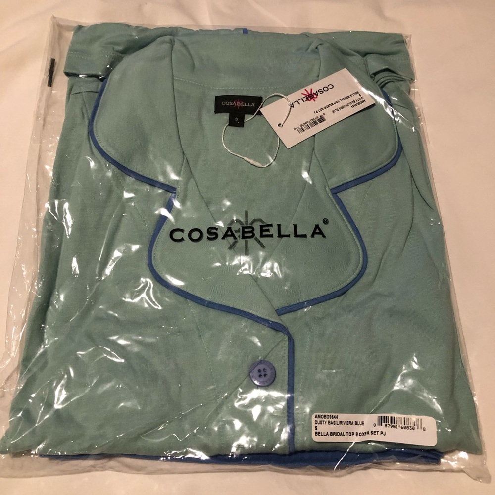 Cosabella Bella Bridal Long Sleeve PJ set